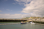 Boats at West Bay, Dorset, England